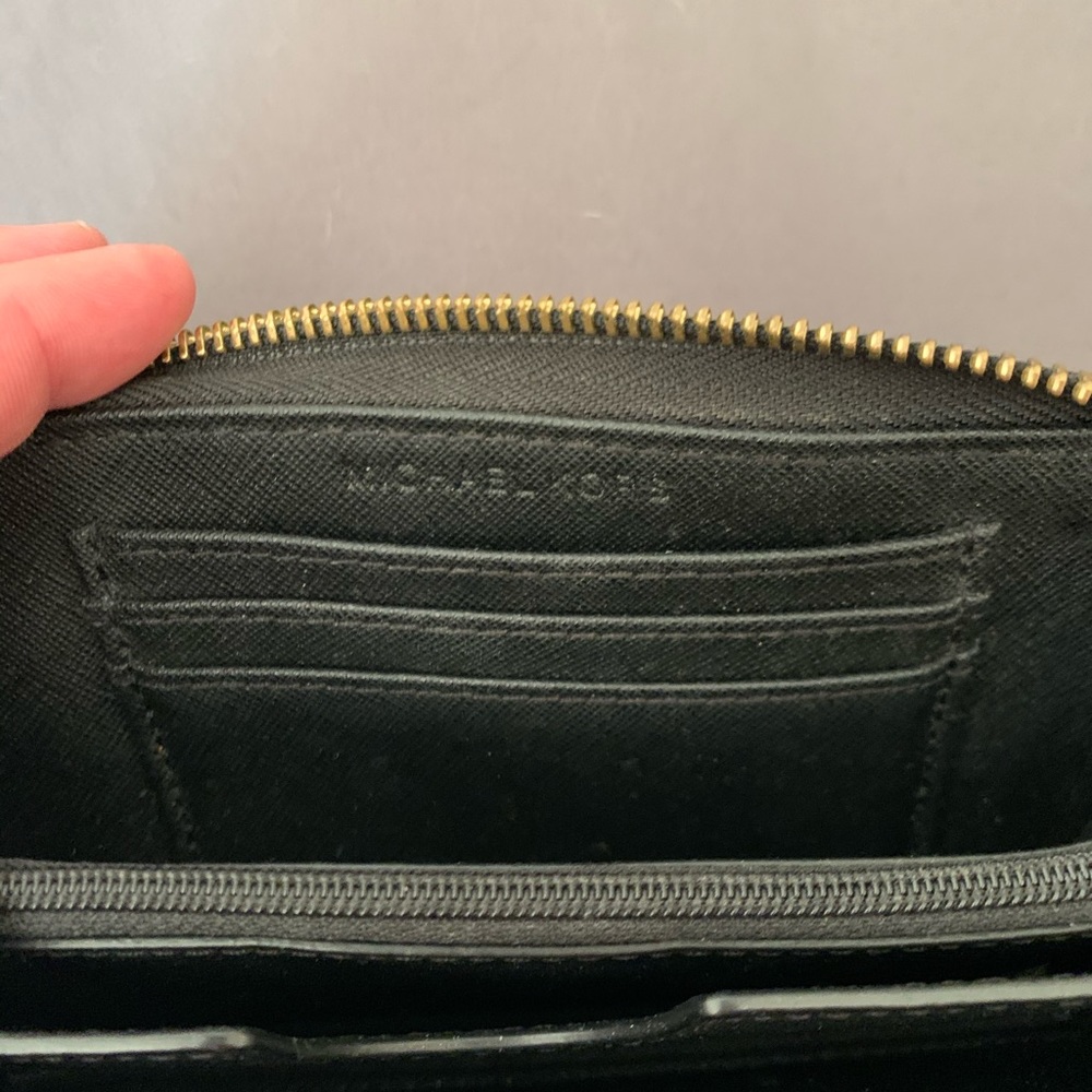 Michael Kors wallet - black & gold